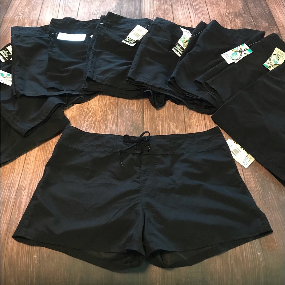 10 PC Bundle Island Escape Board Shorts Size 12 NWT